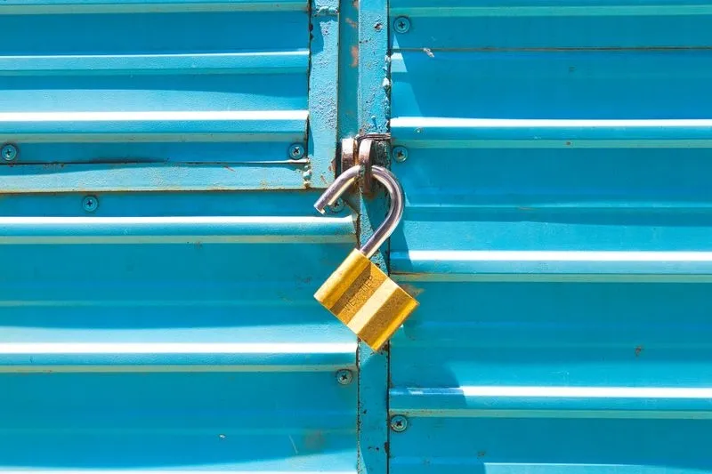 unlocked padlock