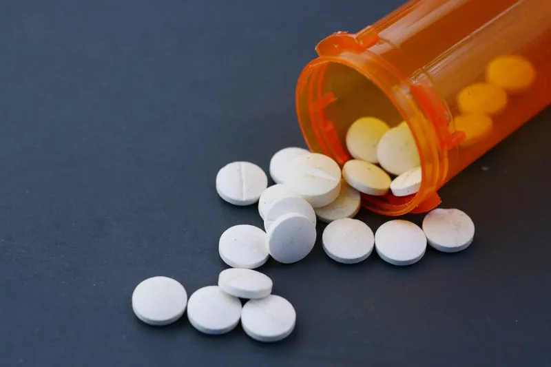 scattered pills