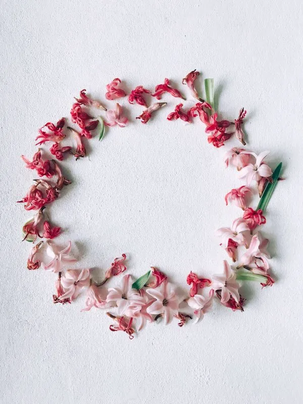 wreath of flowers