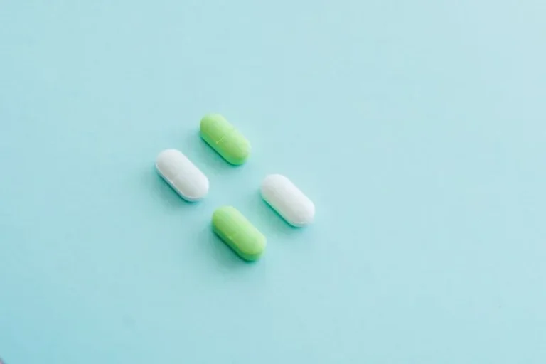 four pills lined up